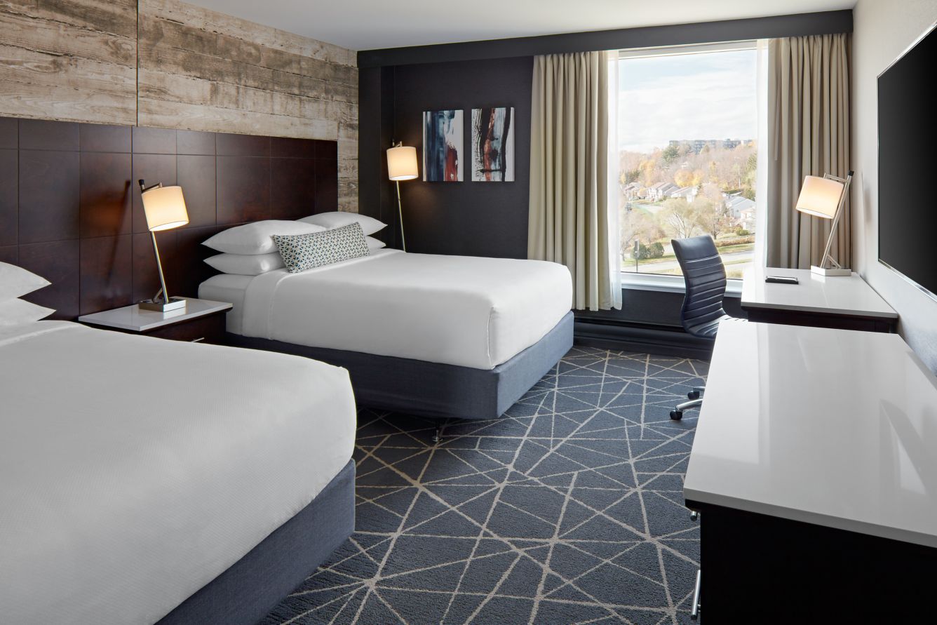Delta Hotel double guestroom